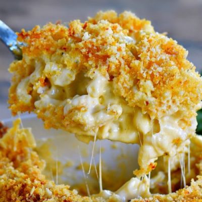 Creamy Four Cheese Macaroni - Christmas