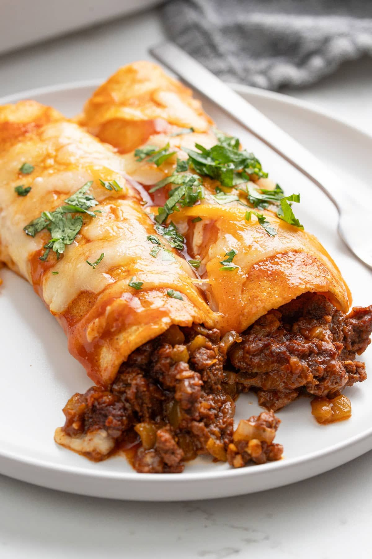 Barbicoa Enchiladas