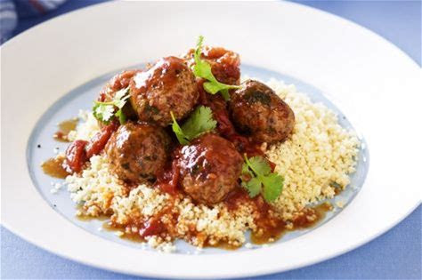 Greek Meatballs w/ Couscous