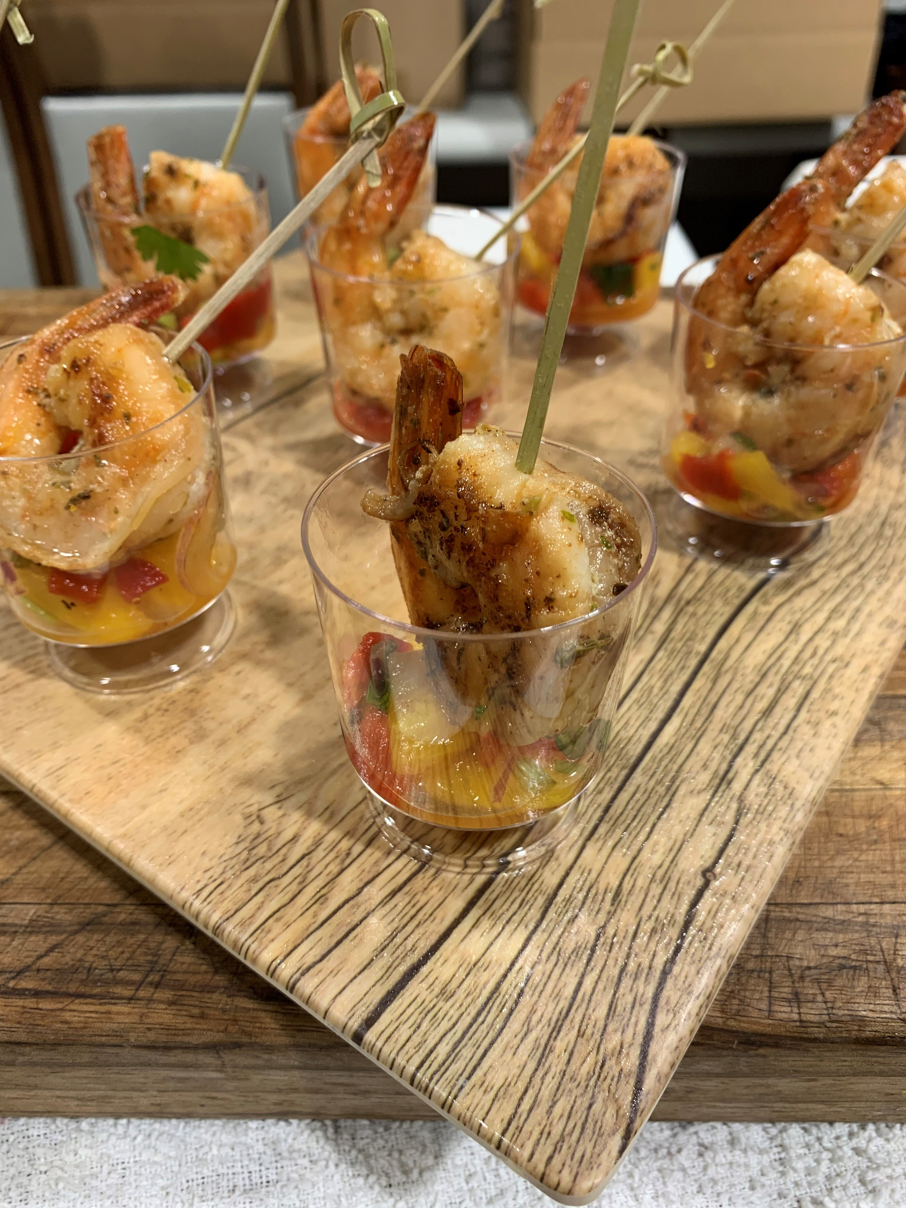 Cilantro Lime Shrimp Skewers