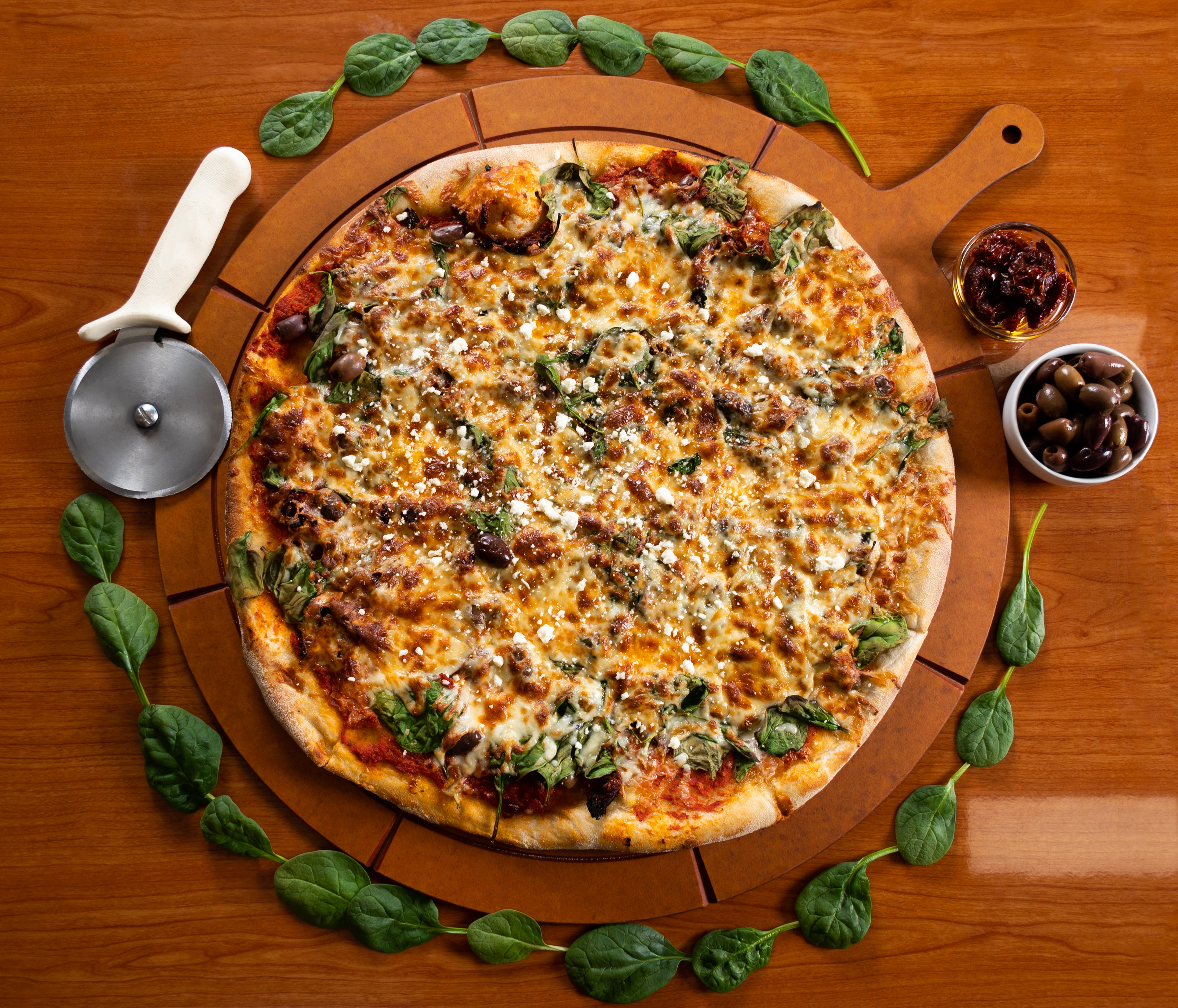 Greek  Pizza