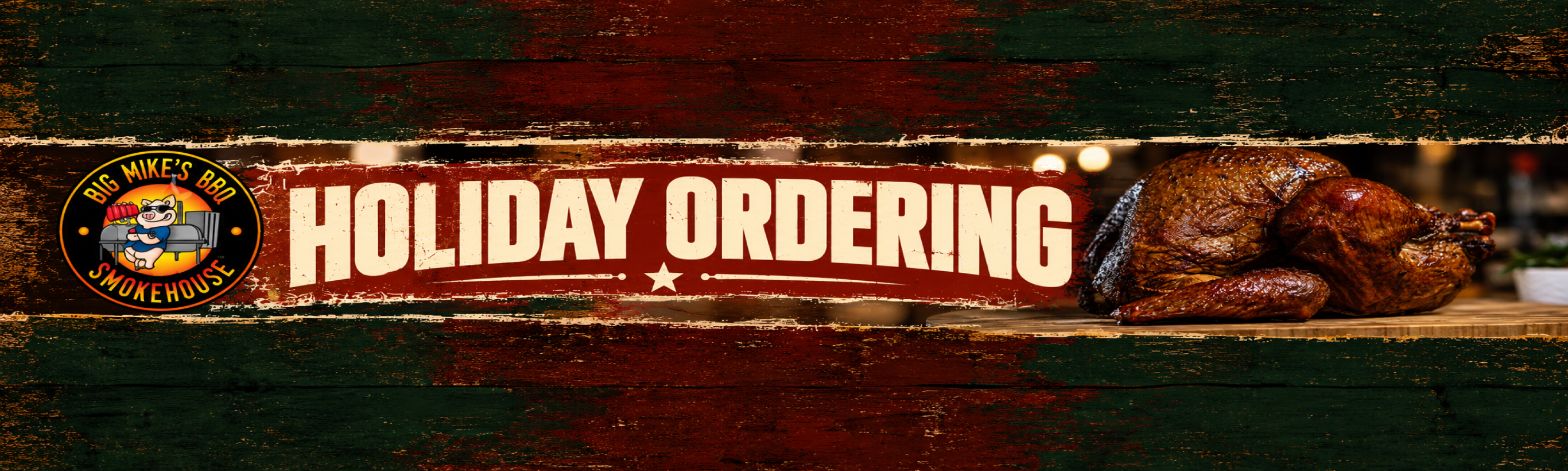 Big Mikes Holiday Menu