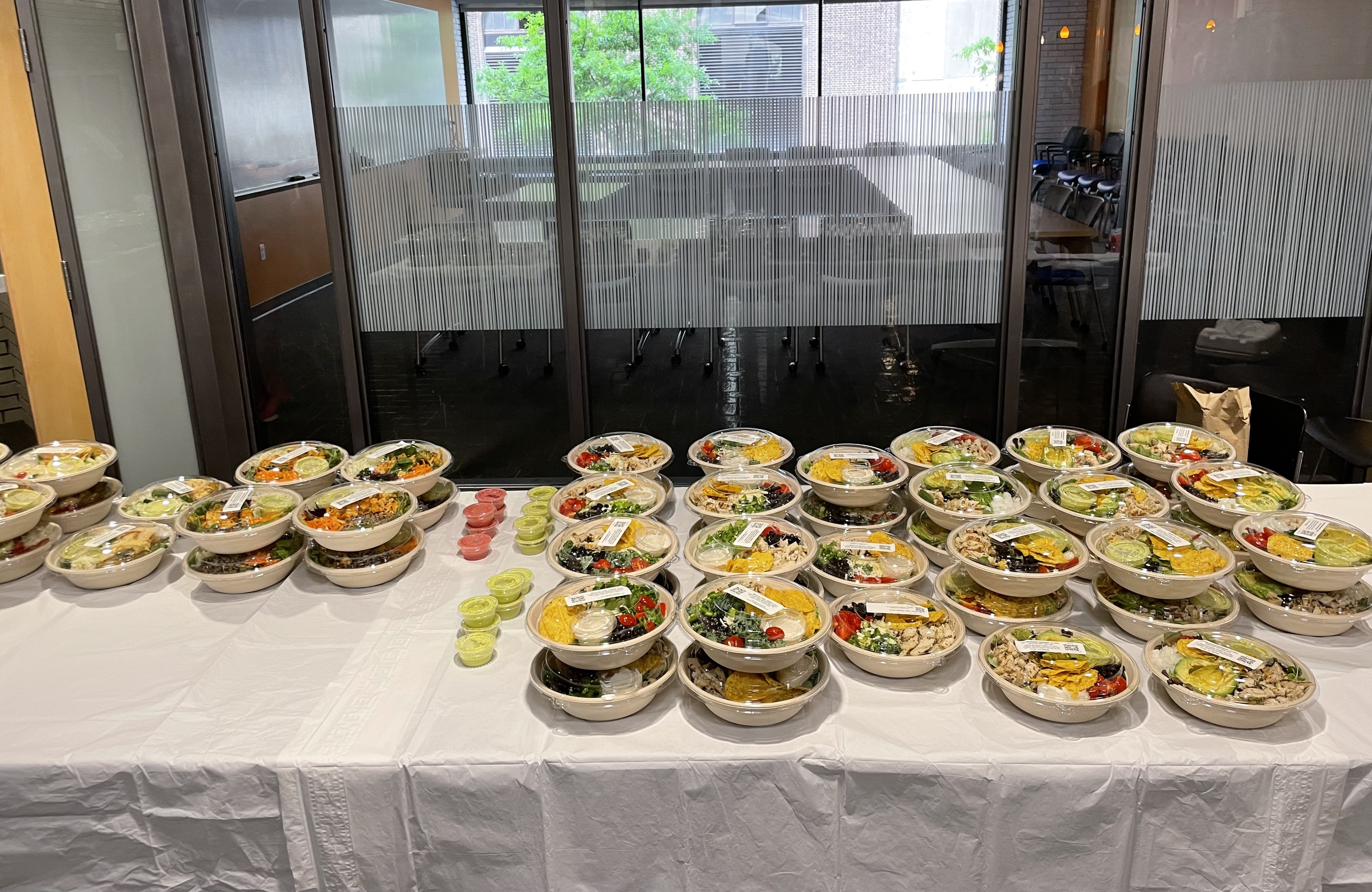 Individual Salad Bowl