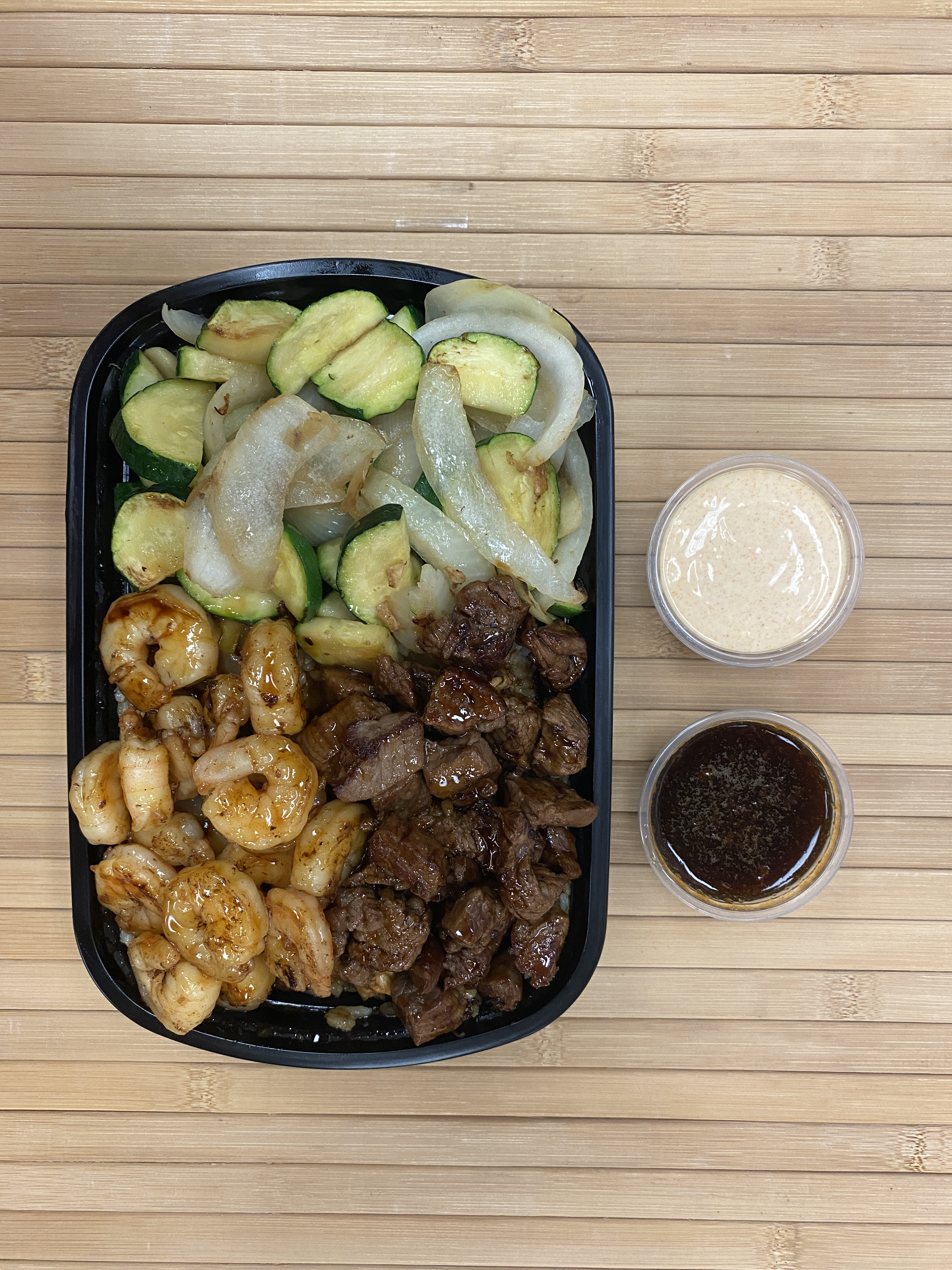 GF: Hibachi Steak & Shrimp