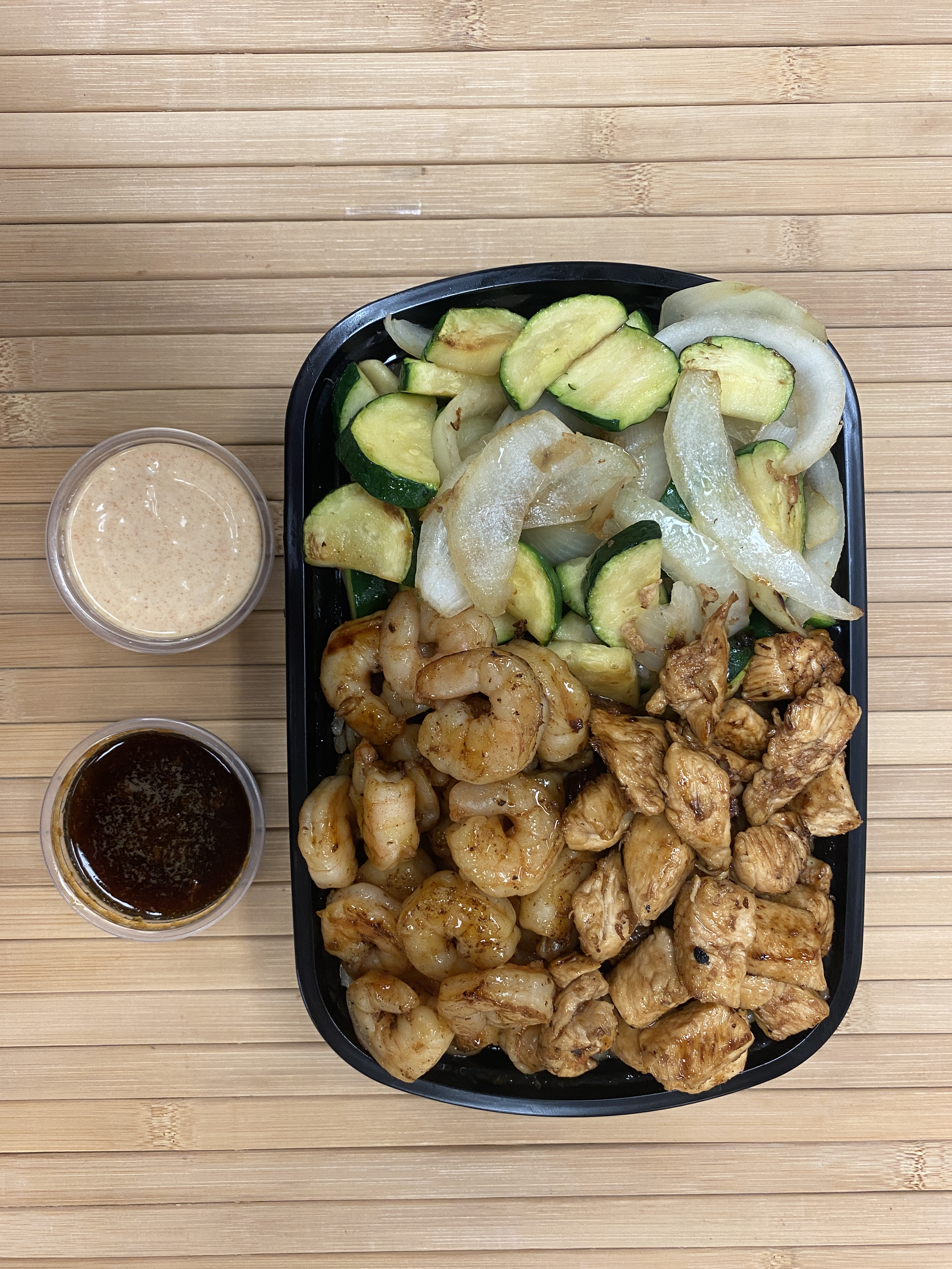 Hibachi Chicken & Shrimp