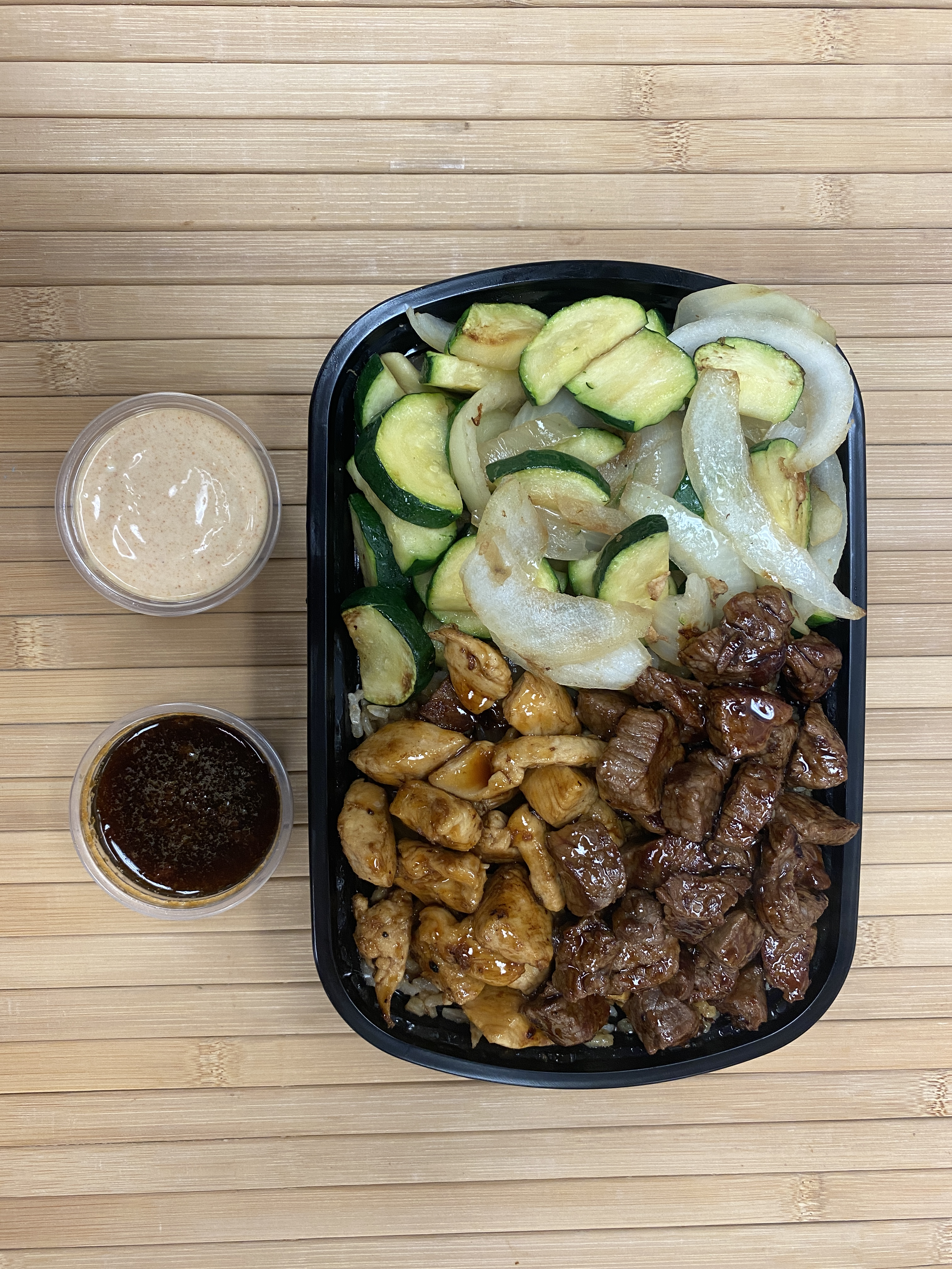 Hibachi Chicken & Steak