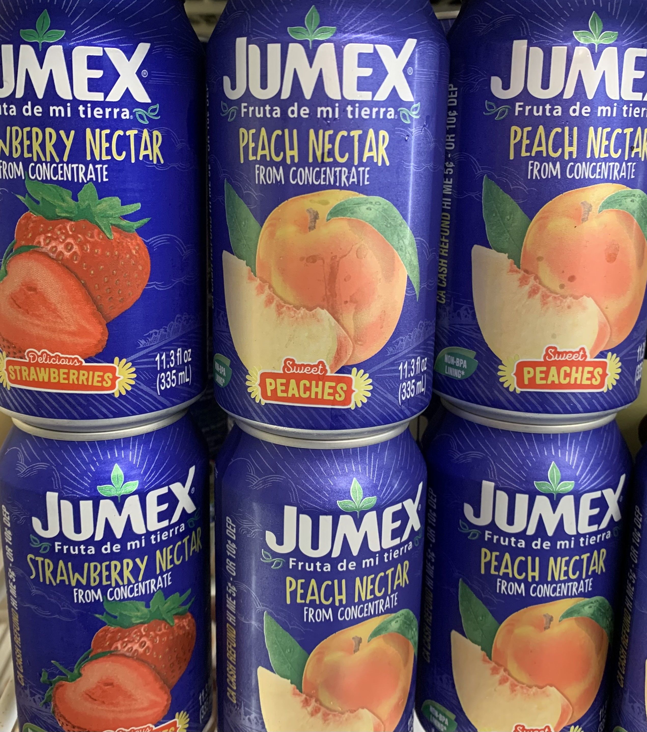 Jumex/Mexican Canned Juice