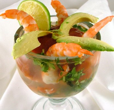 Coctel De Camaron: Shrimp Cocktail