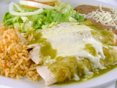 Enchiladas Verdes