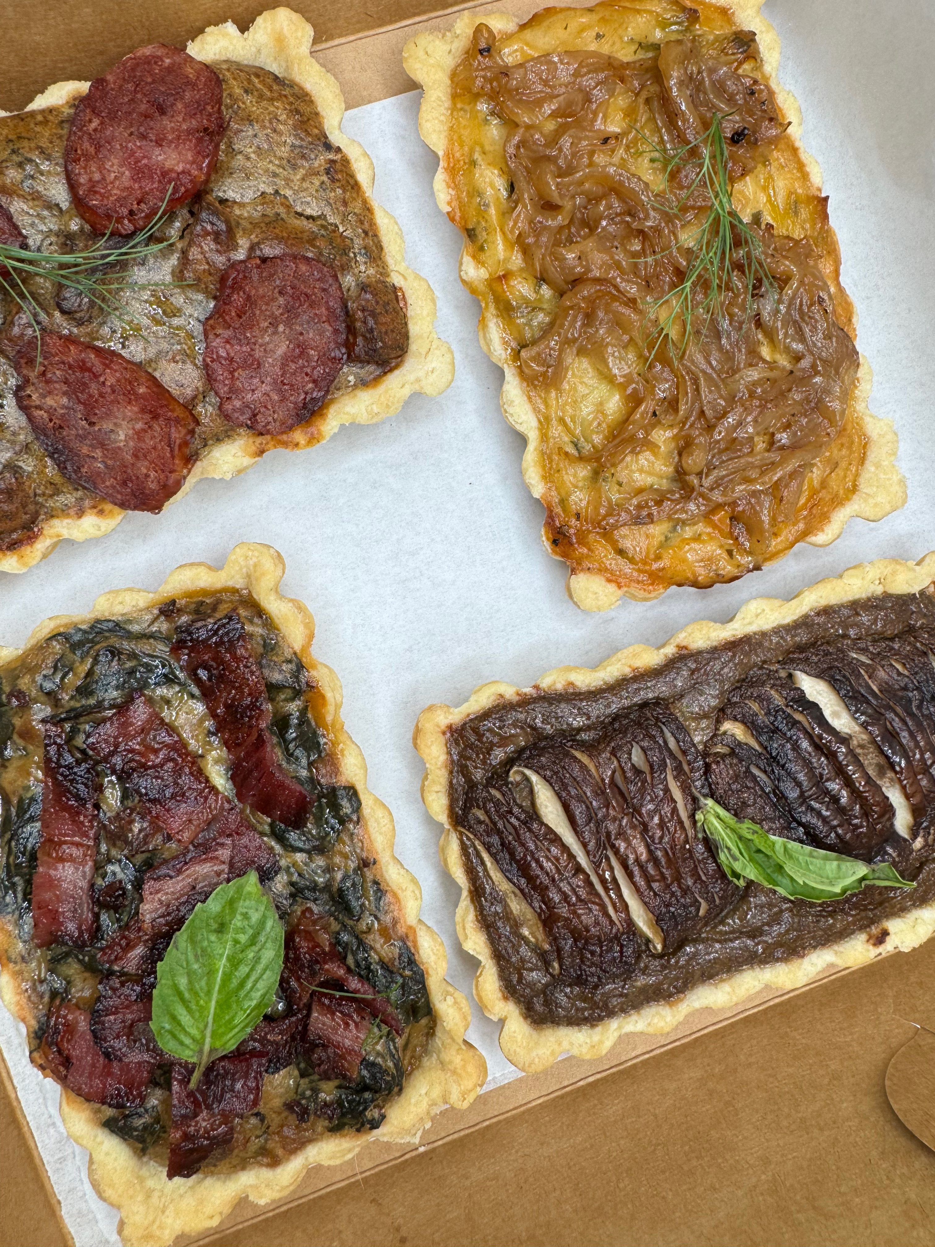Fall Savory Tart Assortment