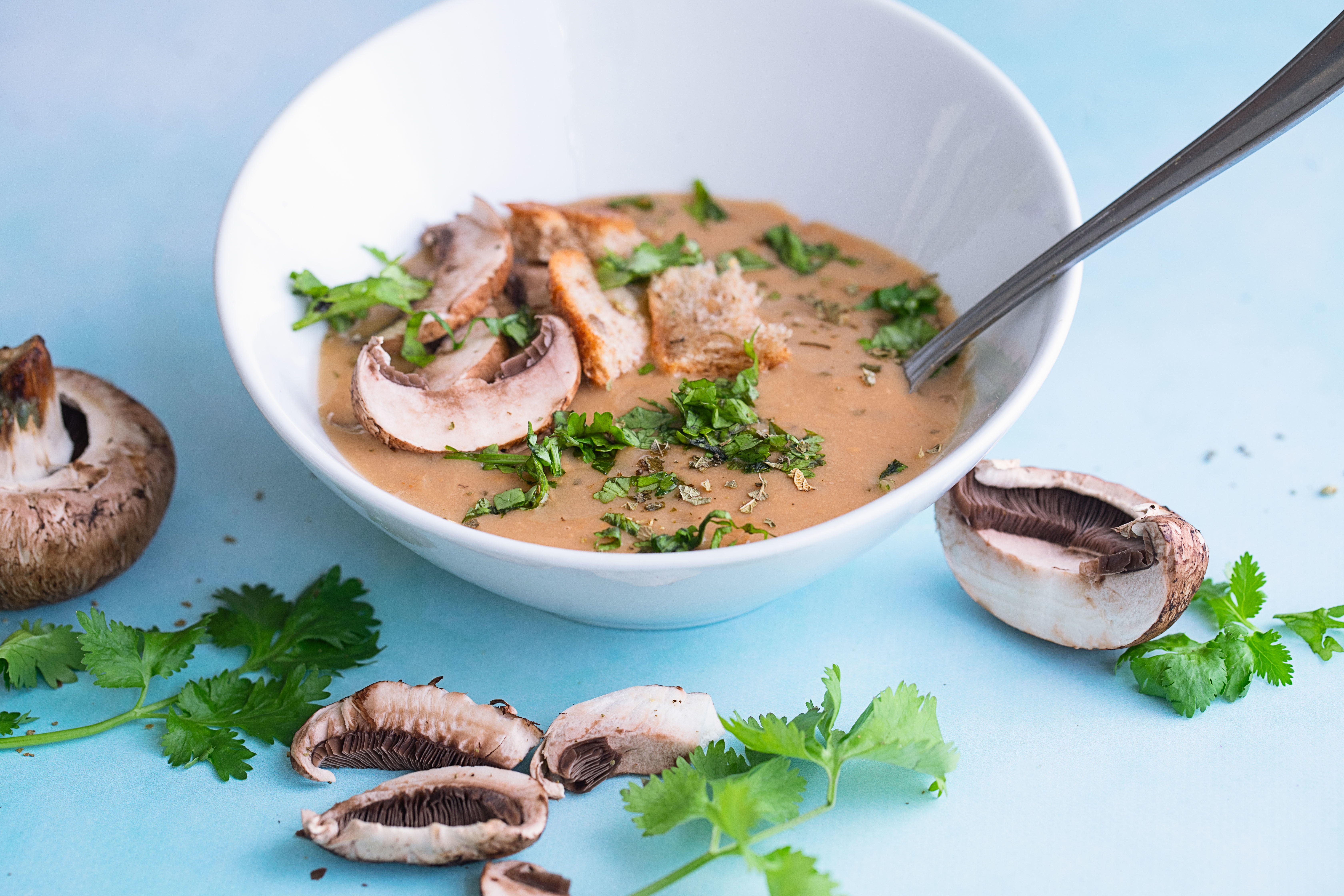 Porcini Mushroom Bisque