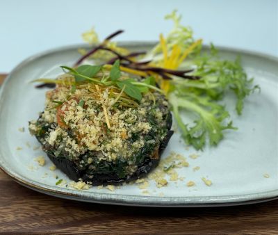 Stuffed Portobello Persillade