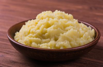 Yukon Gold Mashed Potatoes with Shallots and Chives
