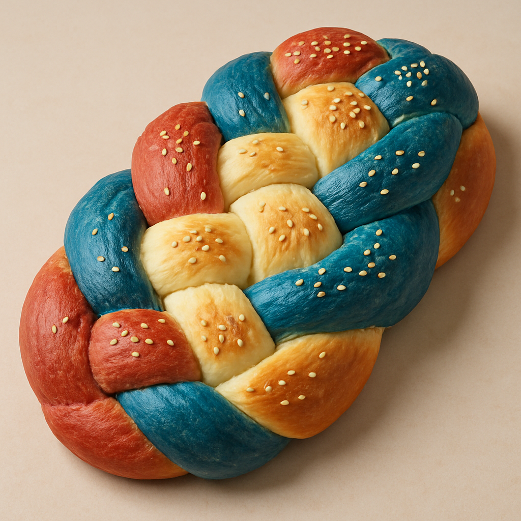 Red, White & Blue Challah