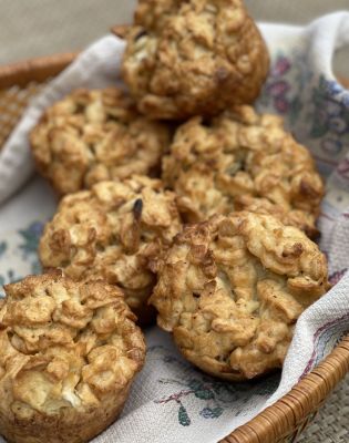 Matzah Farfel Muffins