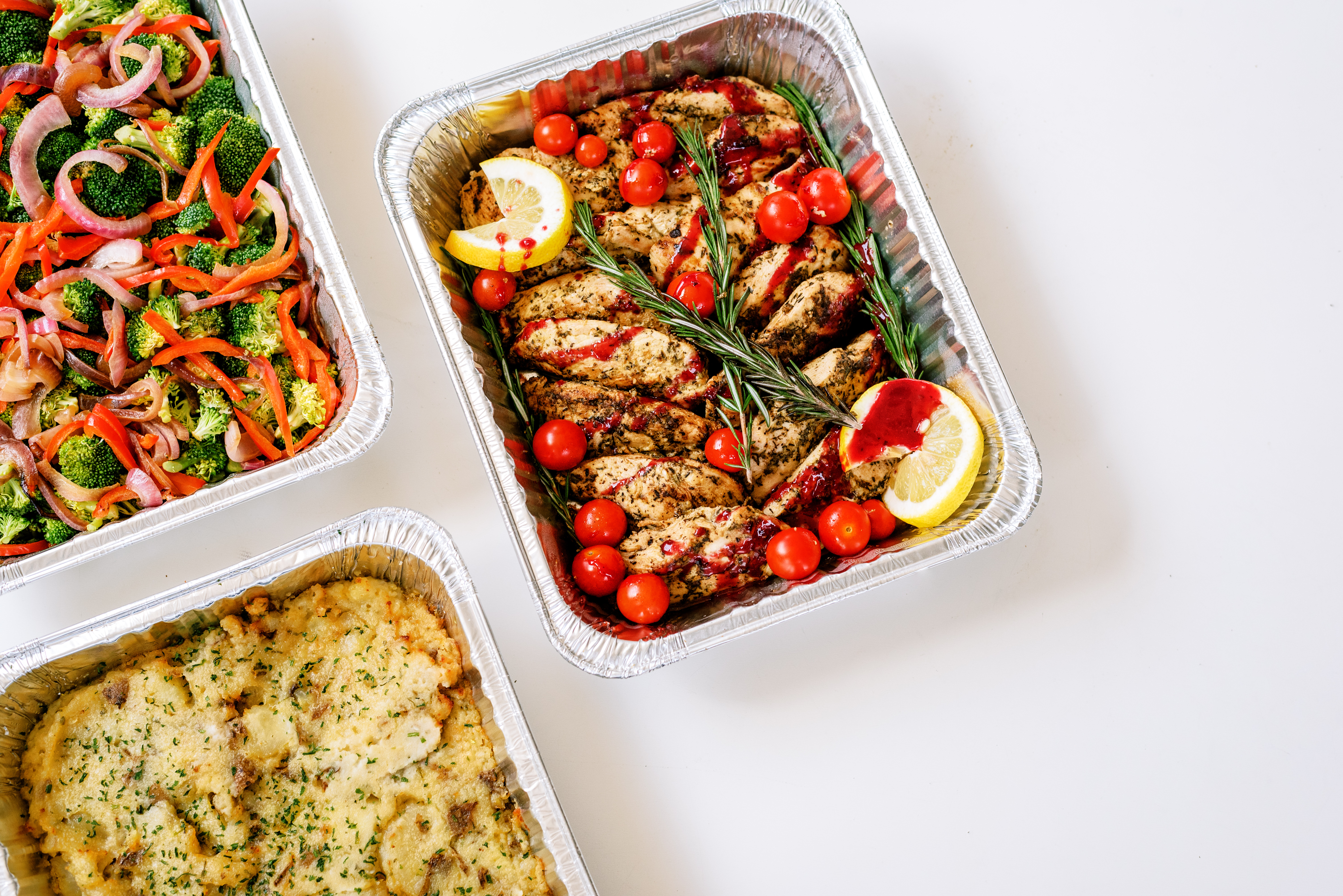 Rosemary Chicken Entrée Buffet