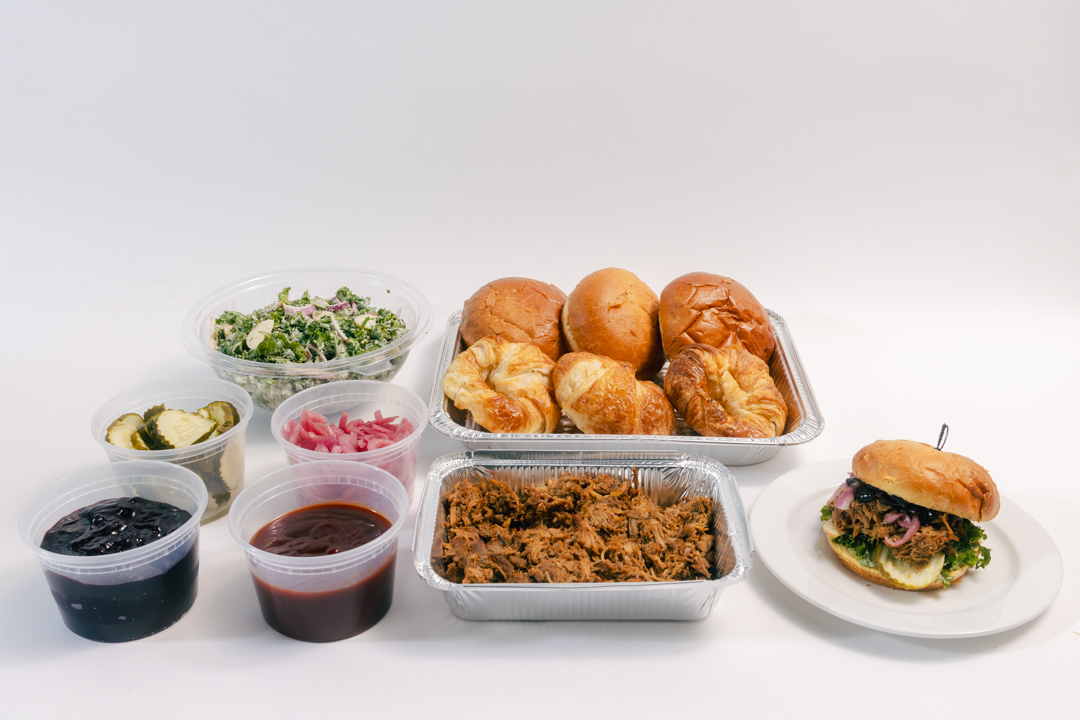 Build Your Own Pulled Pork Sandwich