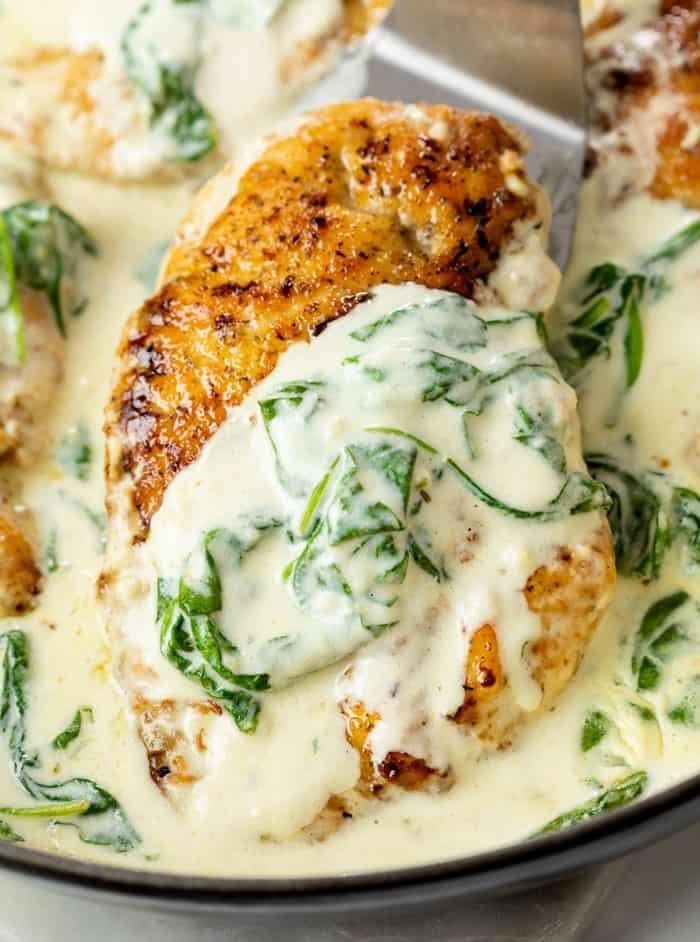 (COLD) Chicken Florentine