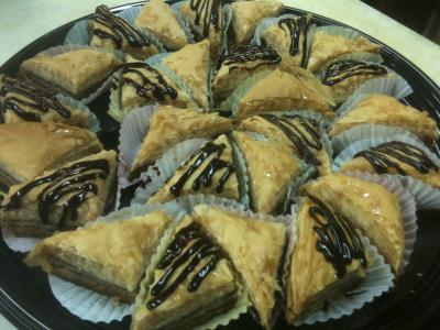 Mini Old Fashioned Baklava Tray