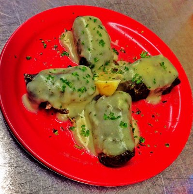 Dolmades / Stuffed Grape Leaves - Guy Fieri's Favorite!