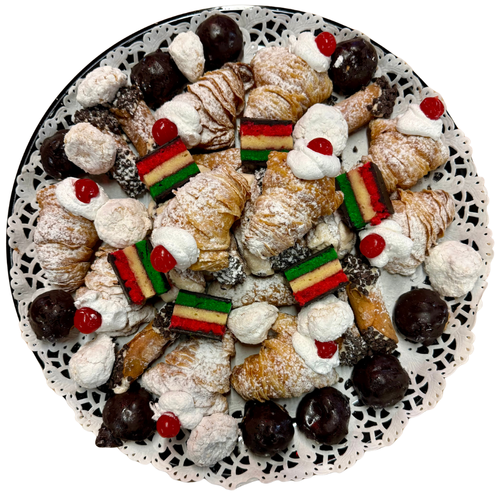 Assorted Miniature Sized Pastry Tray - Large