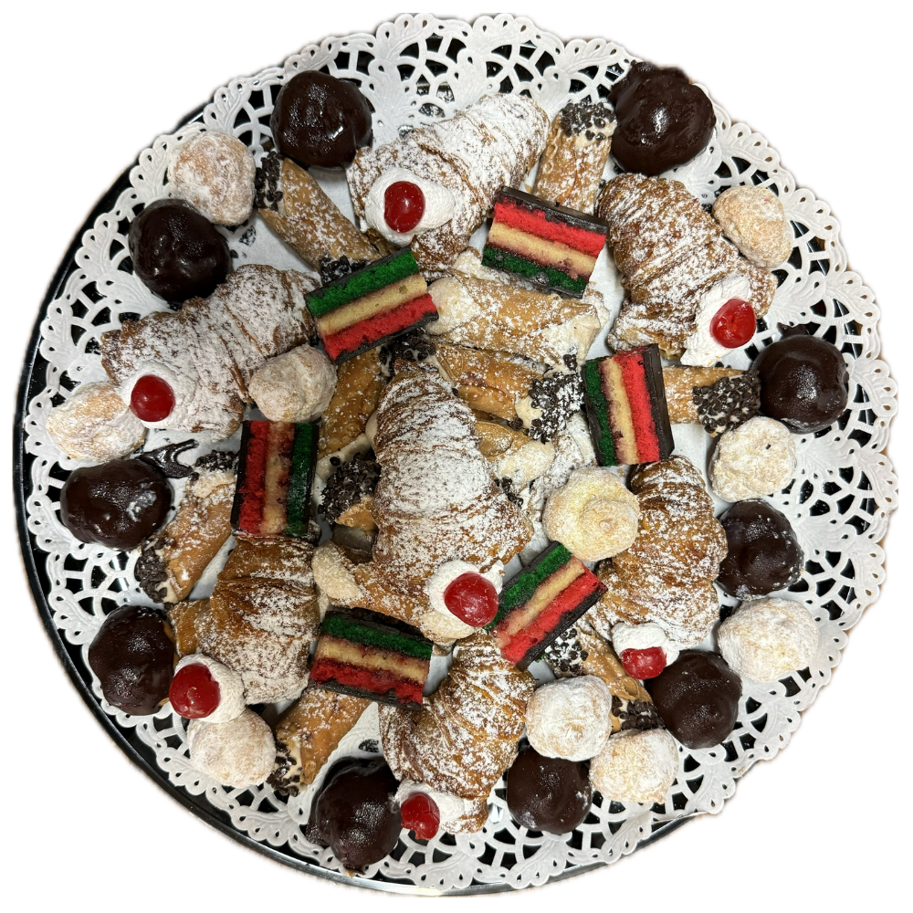 Assorted Miniature Sized Pastry Tray - Large