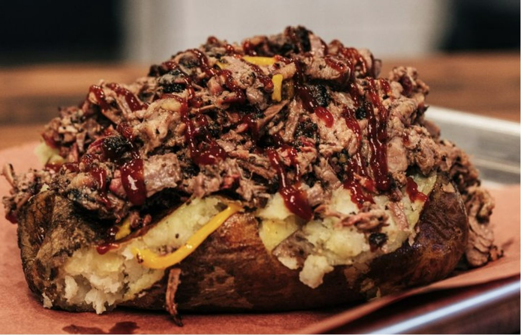 Chopped Brisket Baked Potato Bar
