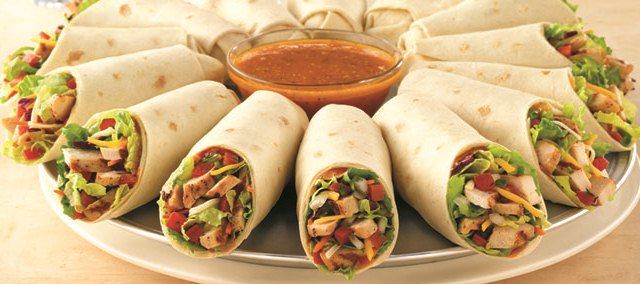 Fajita Wrap Platter