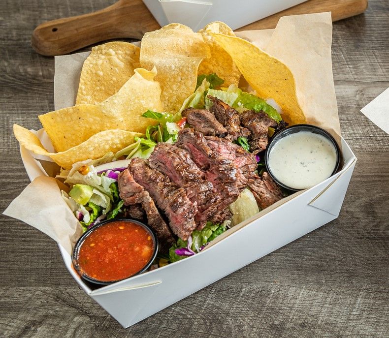 Individual Salads Boxed Meal