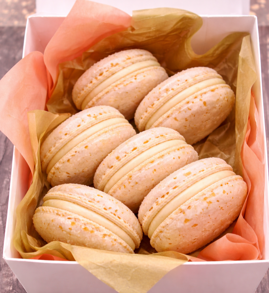 Dark Chocolate French Macaron