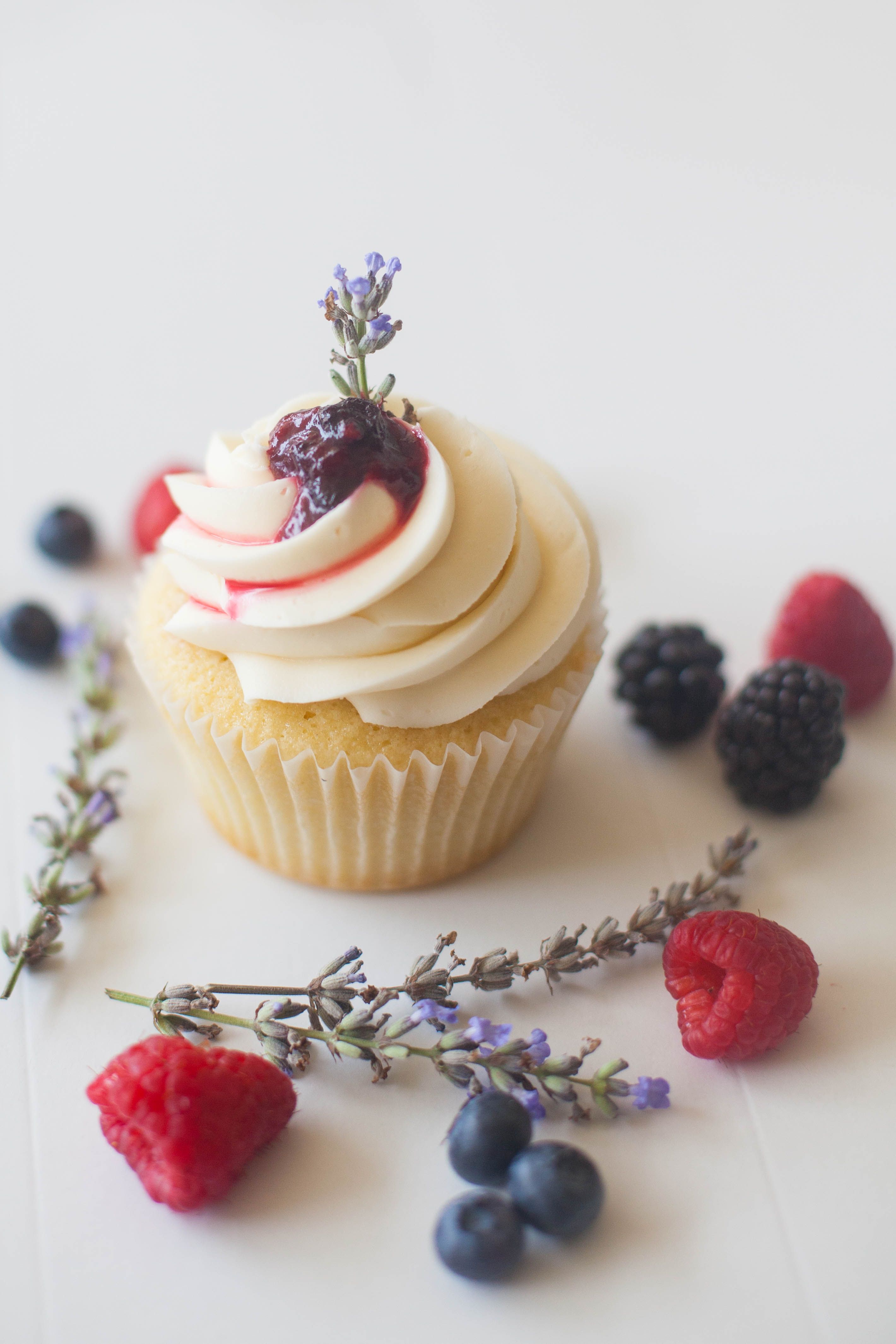 GF Honey Lavender Cupcake (seasonal)