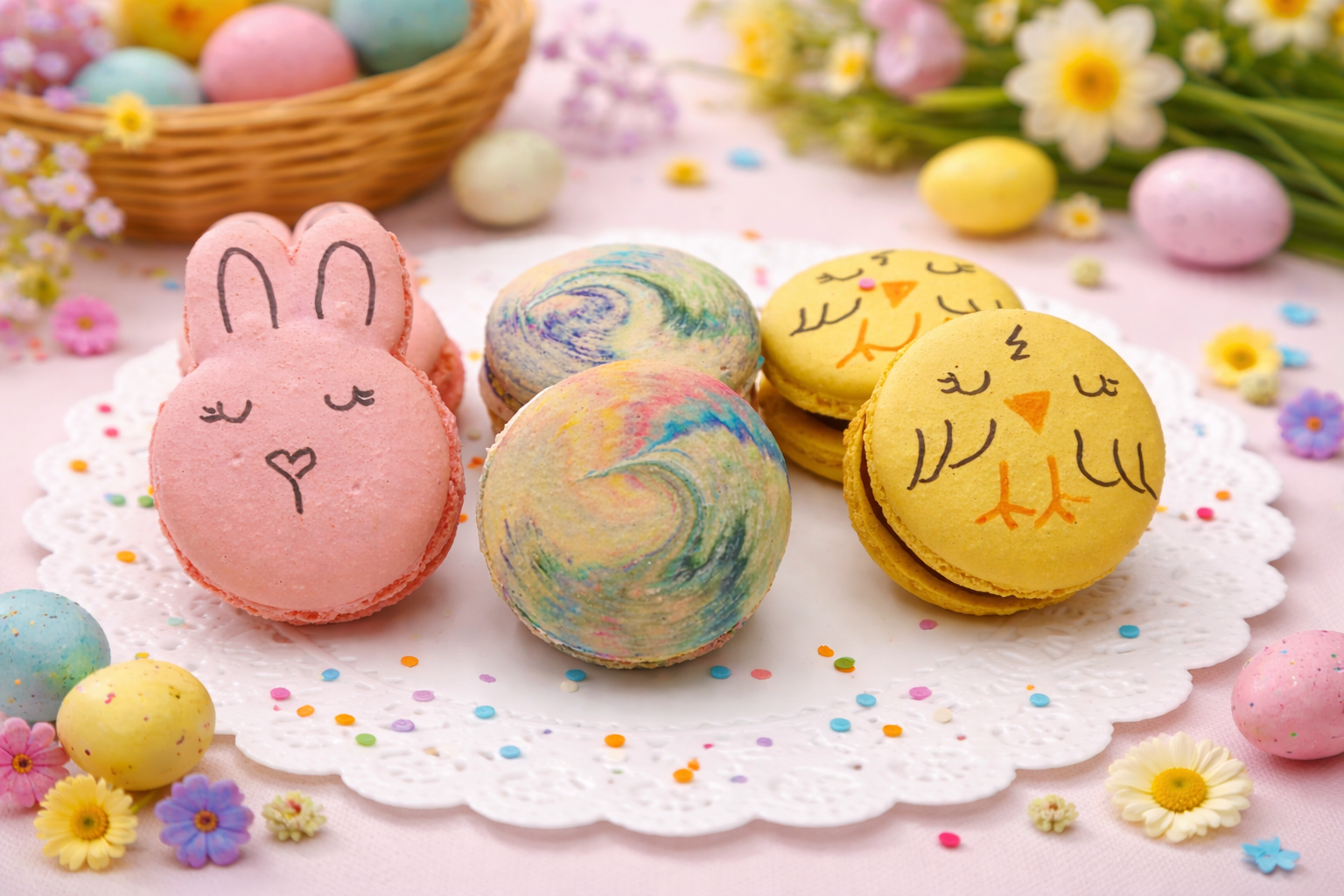 Easter Macarons