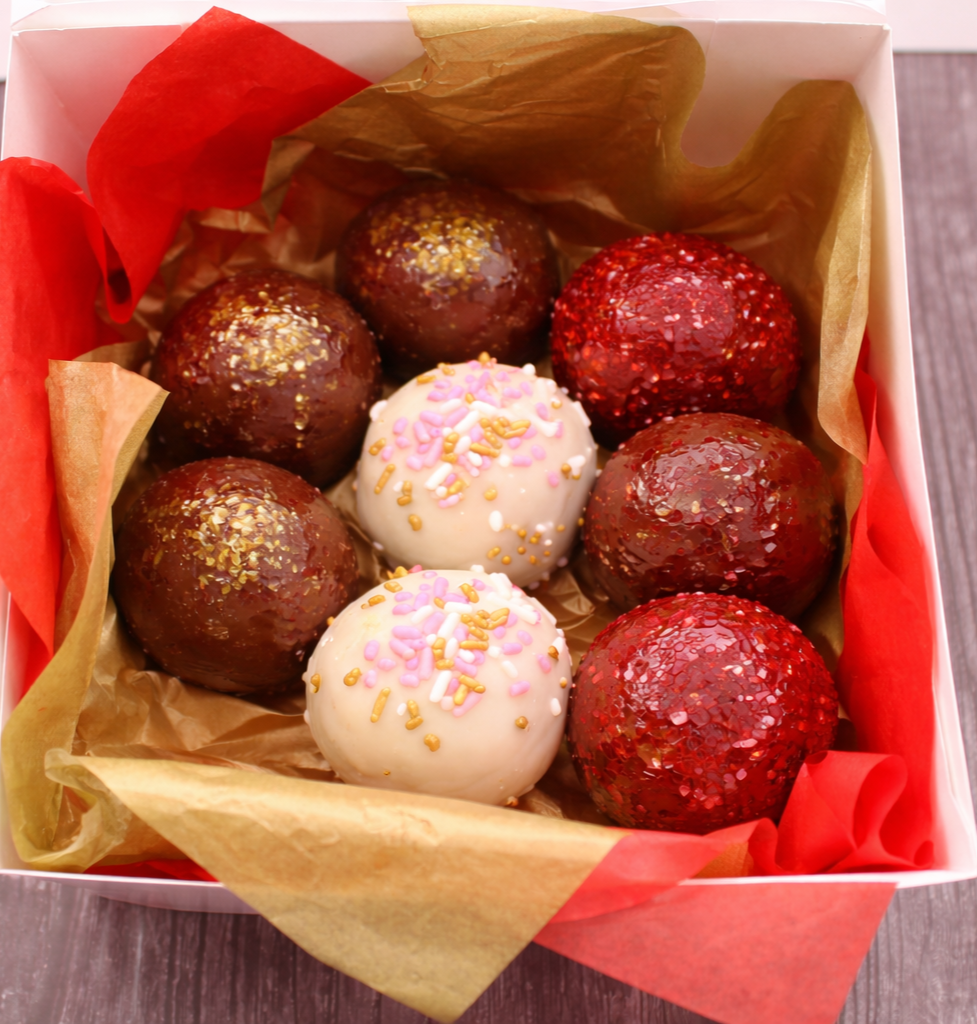 Salted Caramel Milk Chocolate Mini Cake Truffle