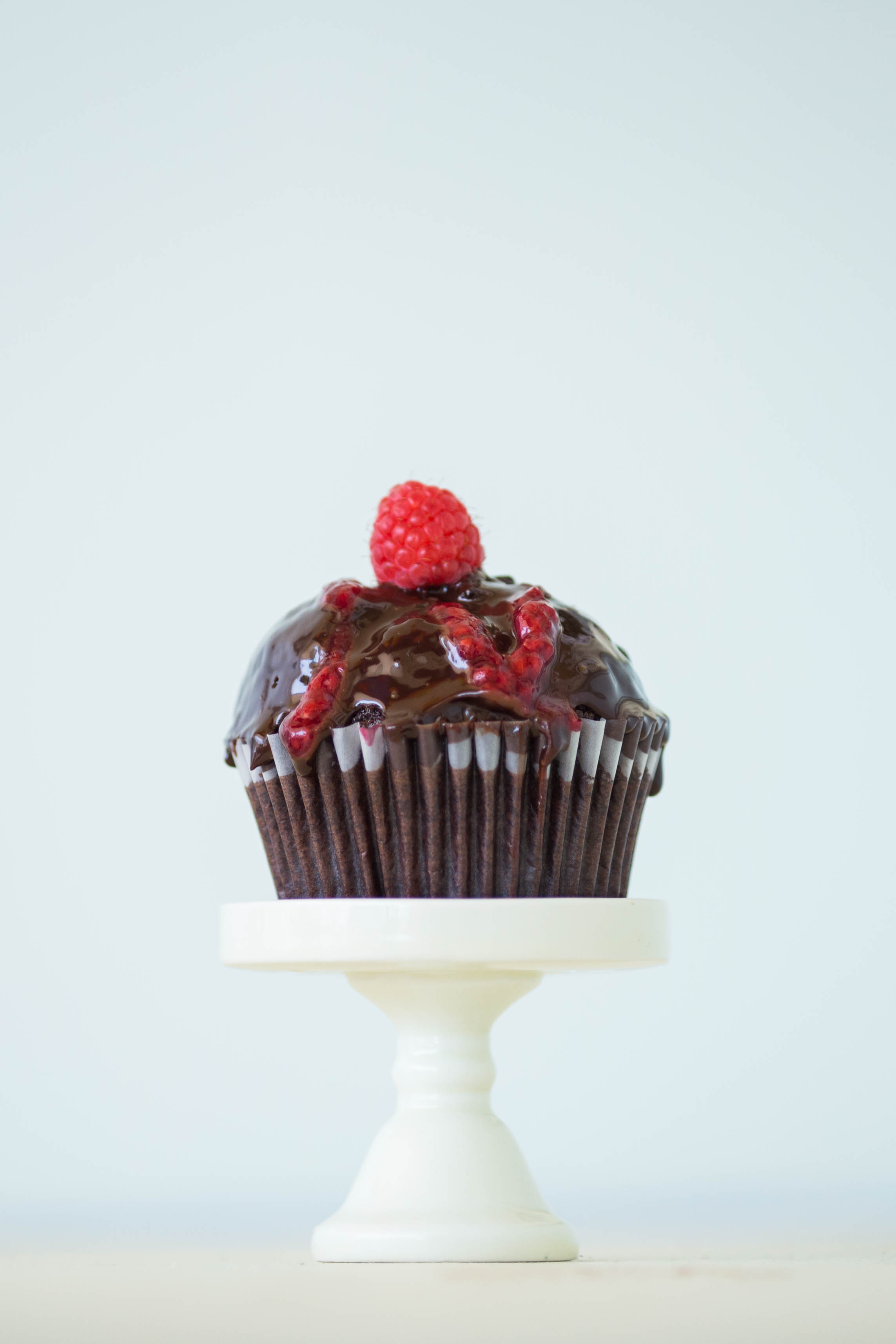 Vegan Chocolate Raspberry Cupcake (Valentines)