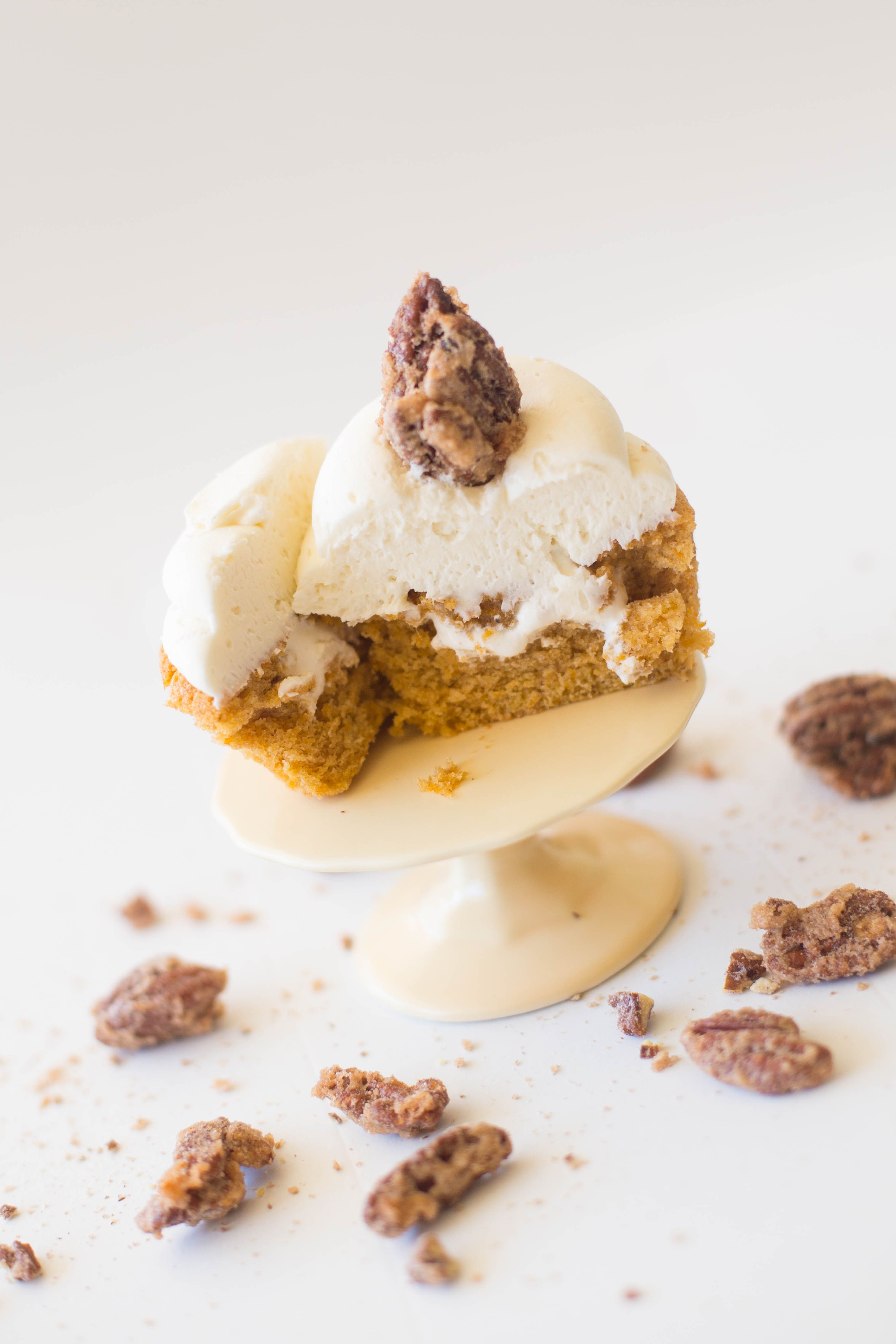 Candied Sweet Potato Cupcake (seasonal)