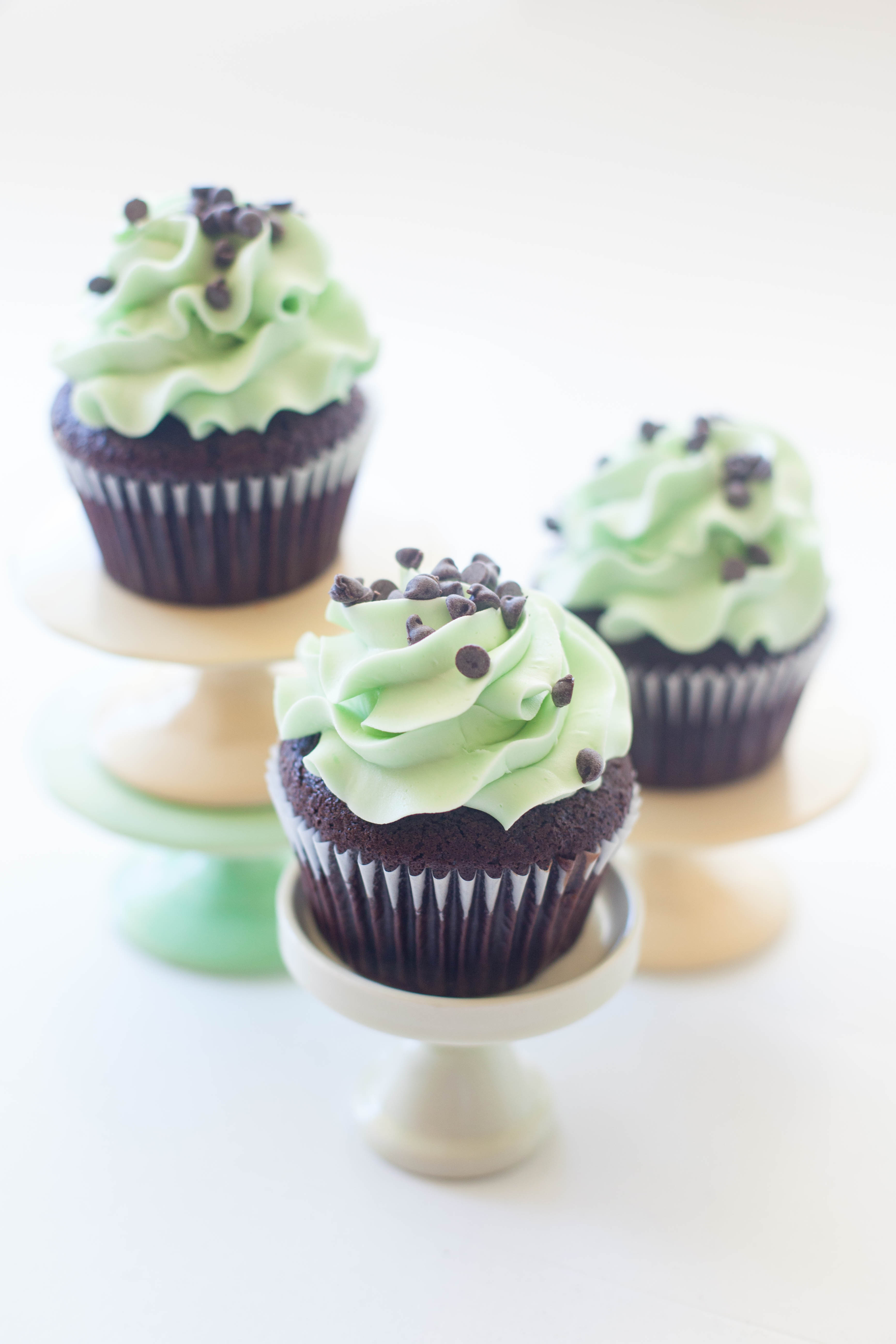 Vegan Mint Chocolate Chip Cupcake (seasonal)