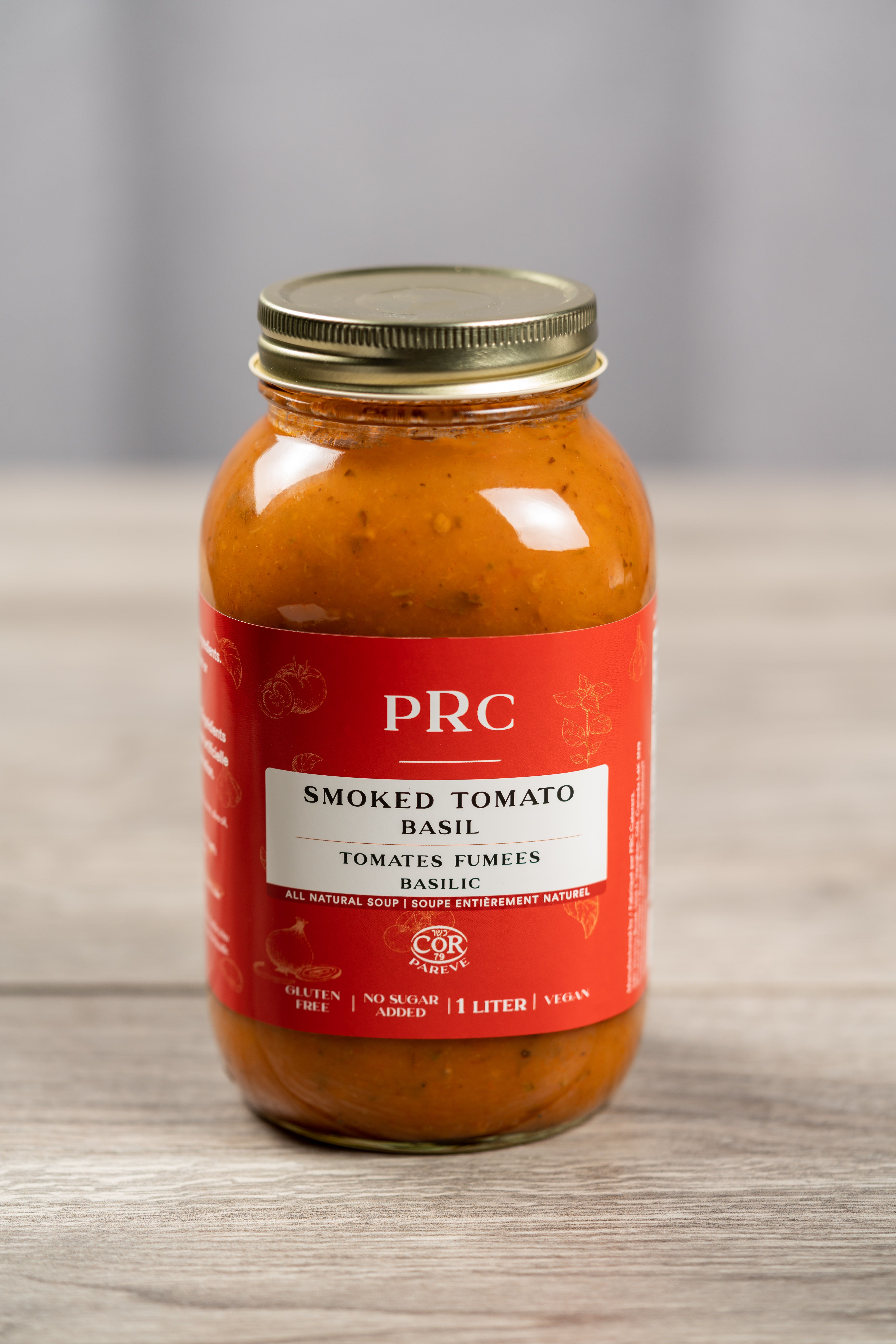 Smoked Tomato Basil Soup