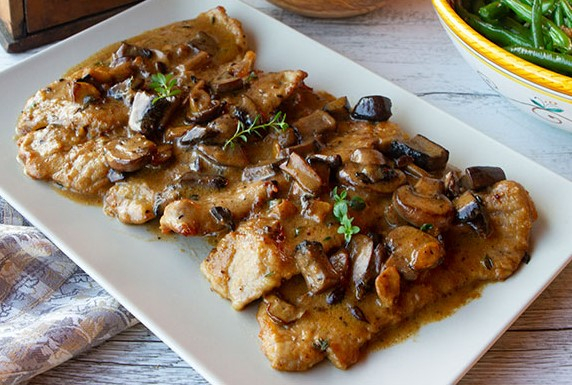 Veal Scallopini Marsala  NEW
