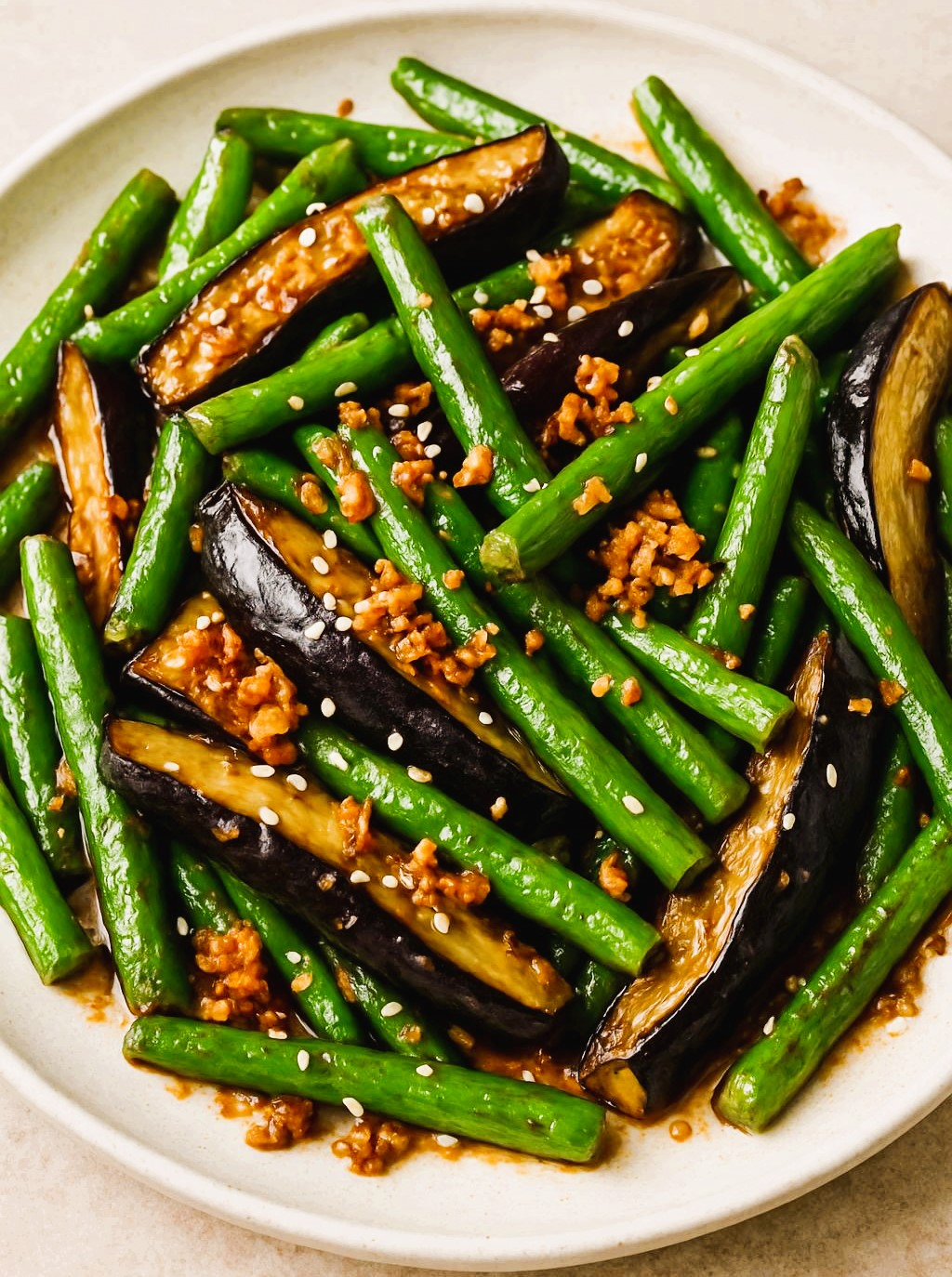 Stir-fried Green Beans & Eggplant NEW
