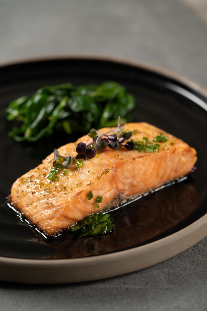 Herb Seared Atlantic Salmon