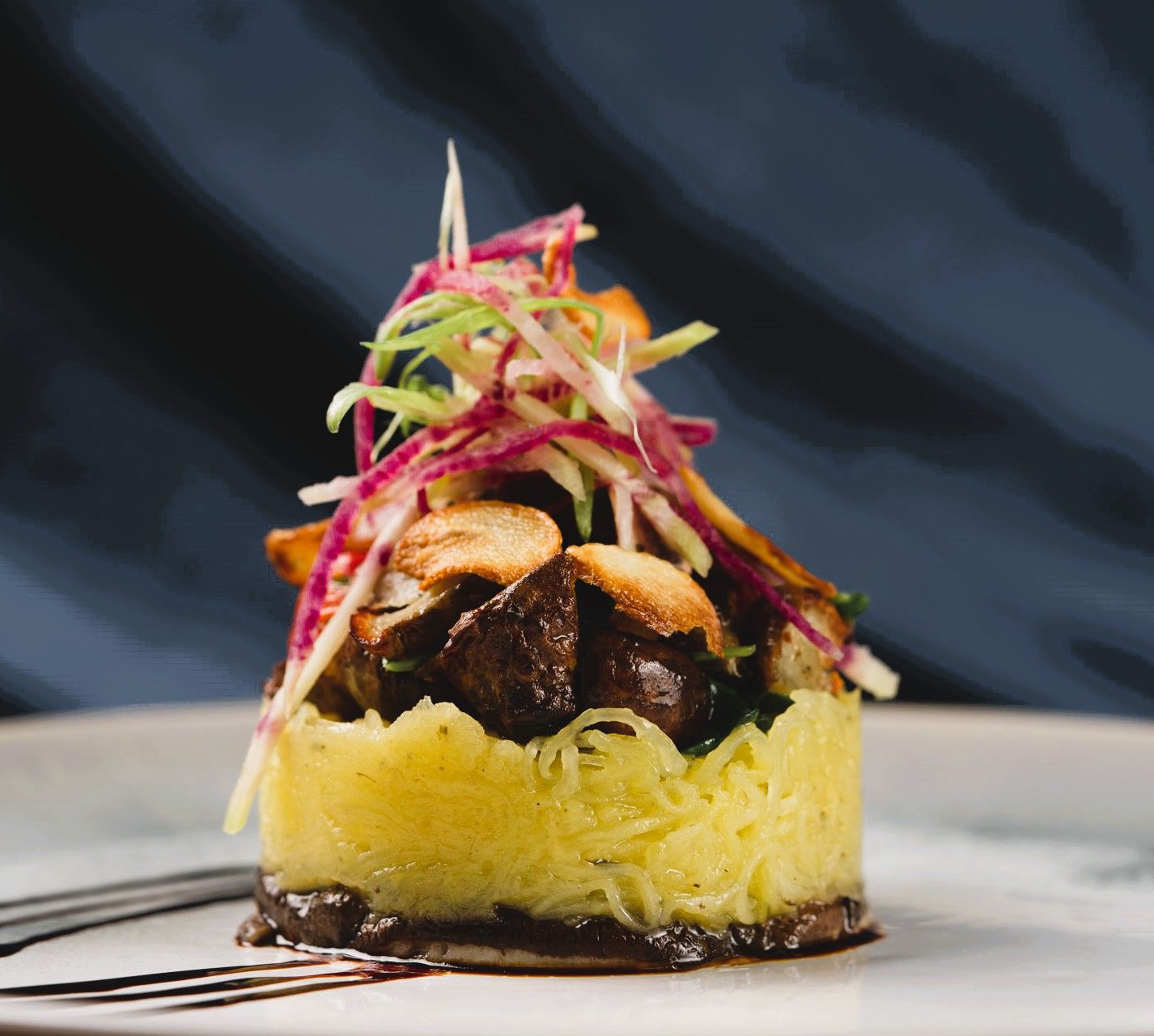 Spaghetti Squash Timbale