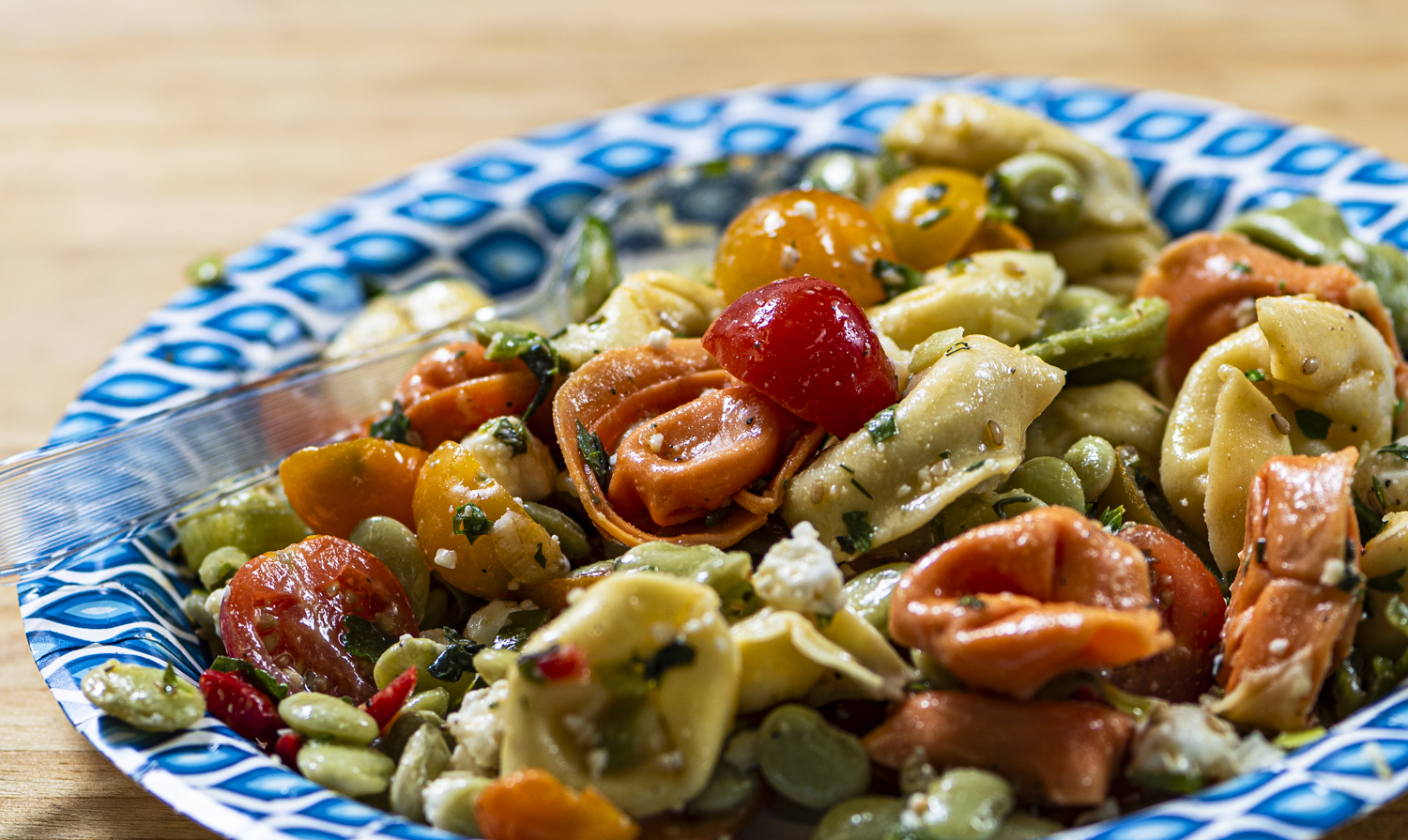 Butterbean Tortellini Salad