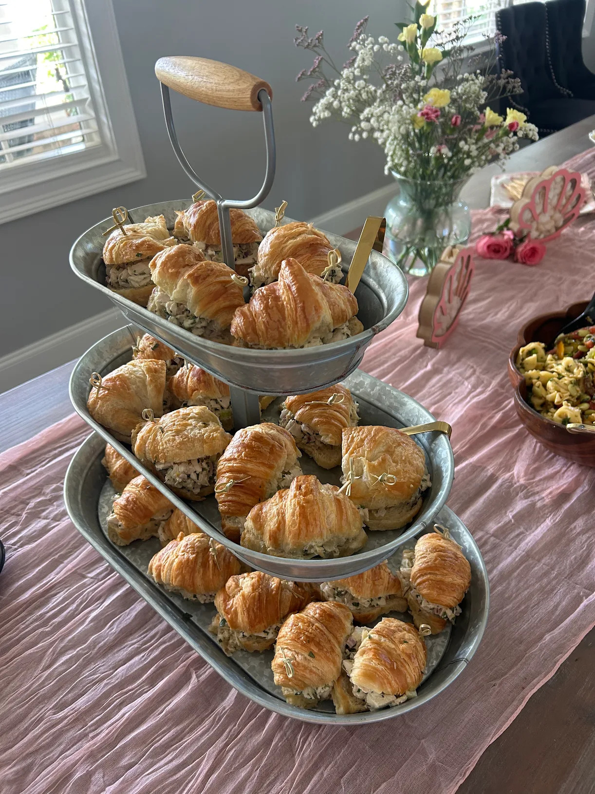 Mini Chicken Salad Croissants
