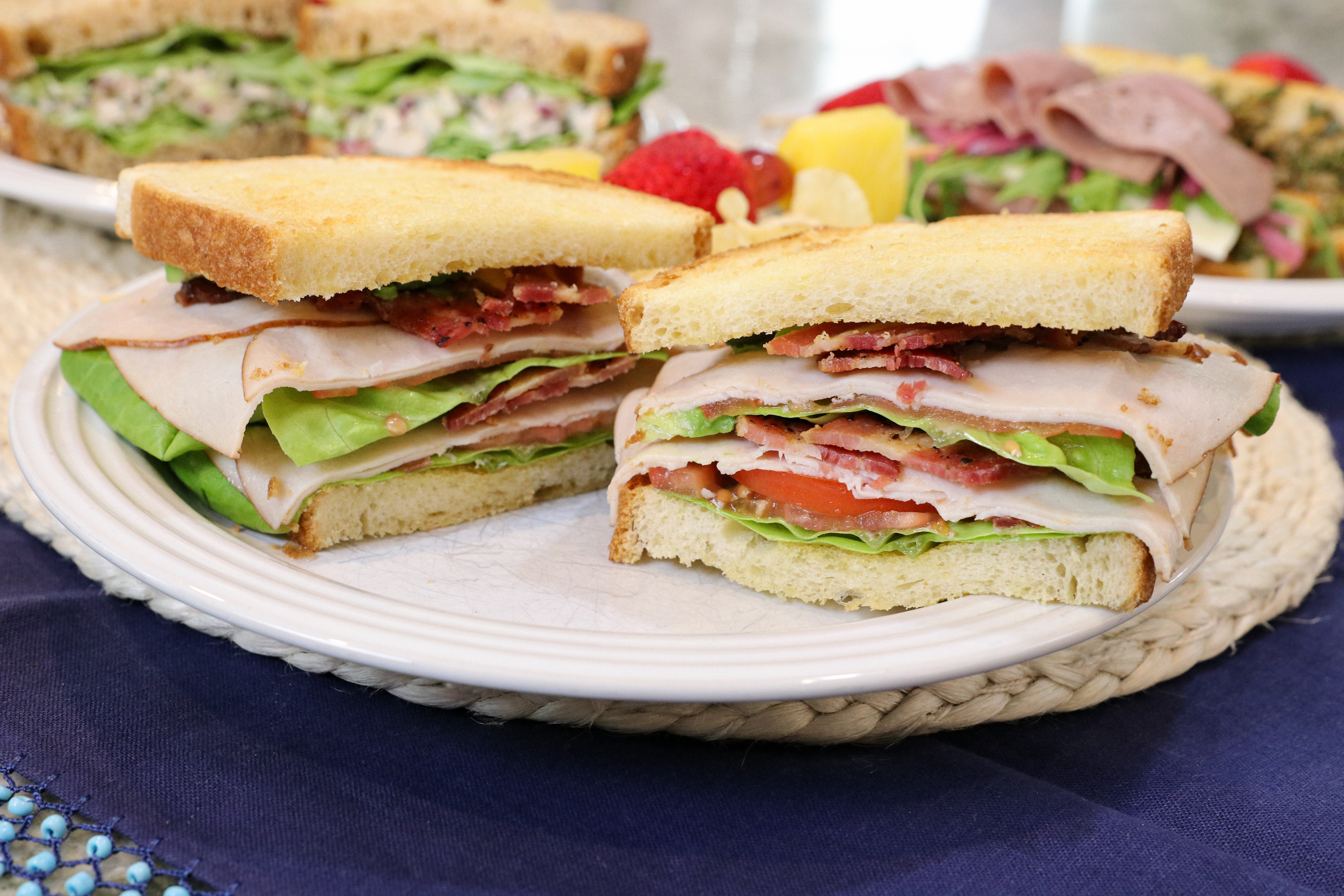 Turkey BLAT Sandwich Box
