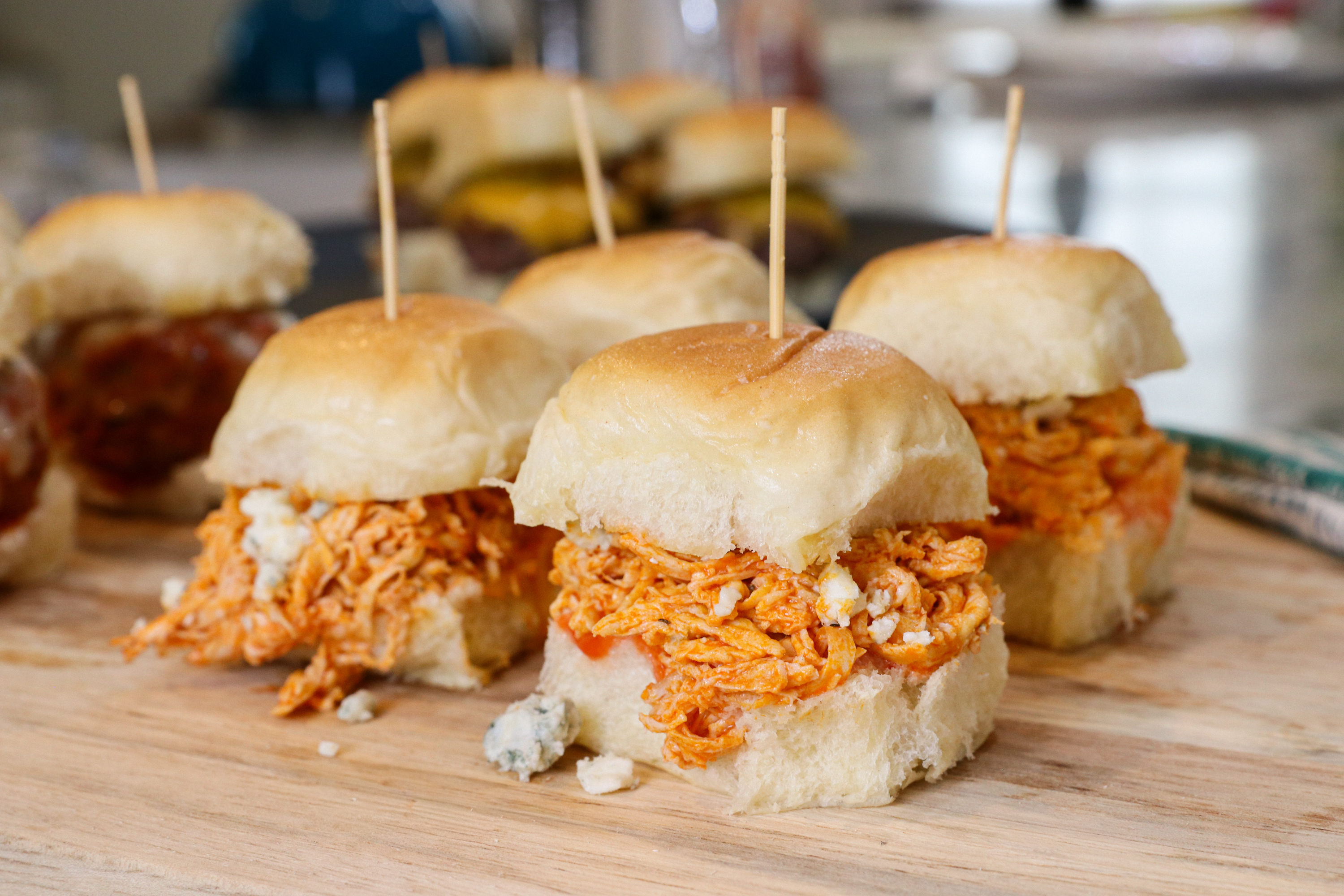 Buffalo Chicken Sliders