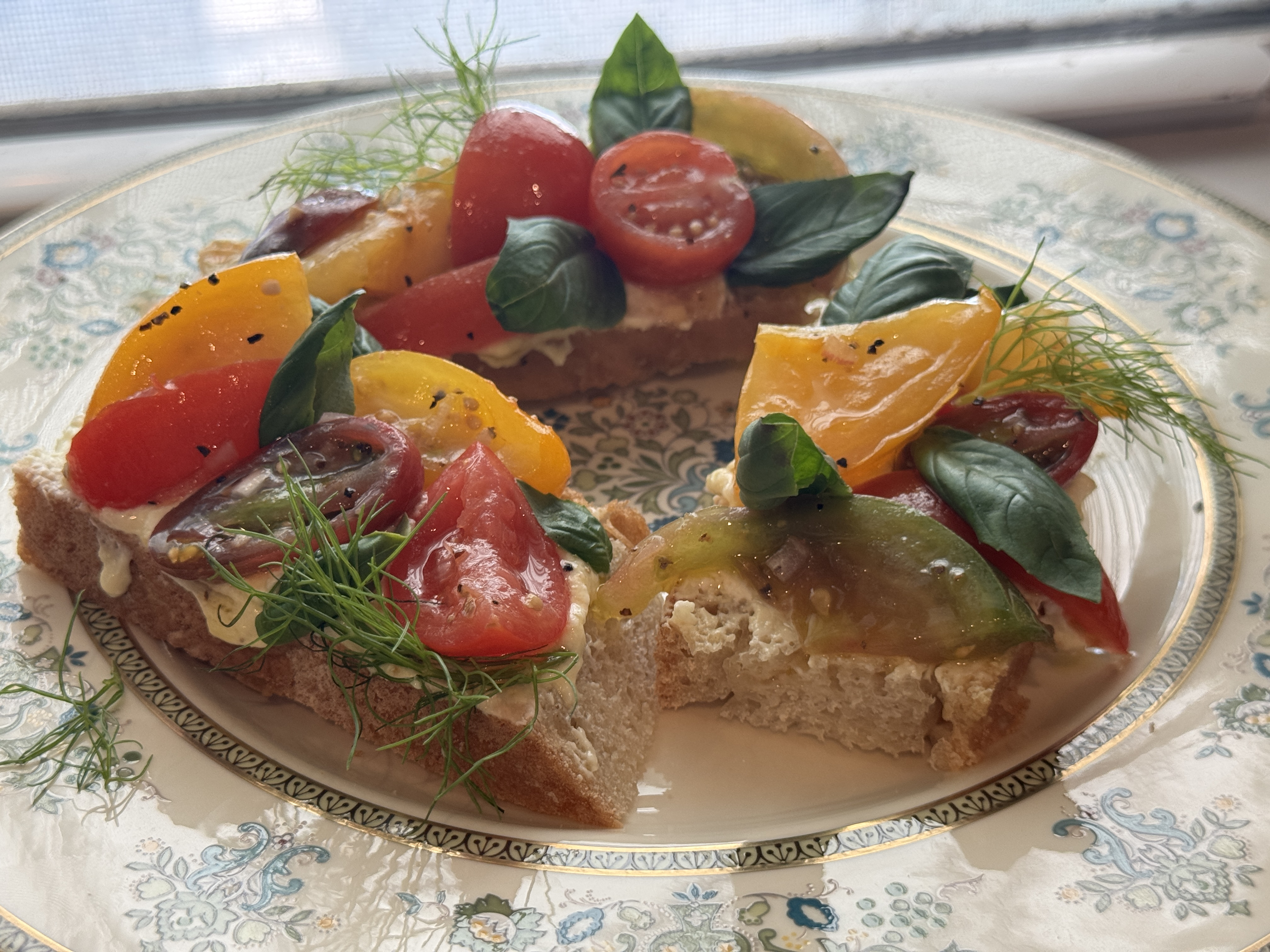 Focaccia Crostini Bar