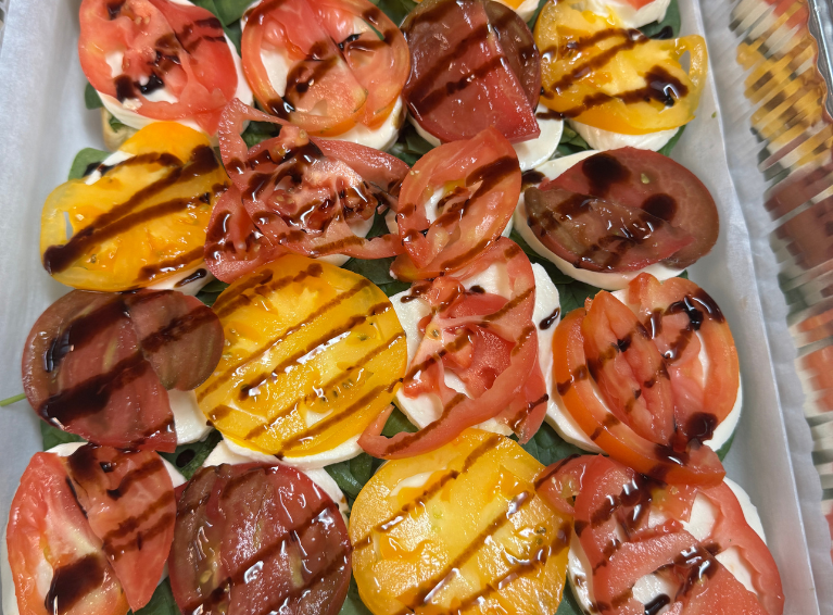 Tomato Basil Caprese Sliders