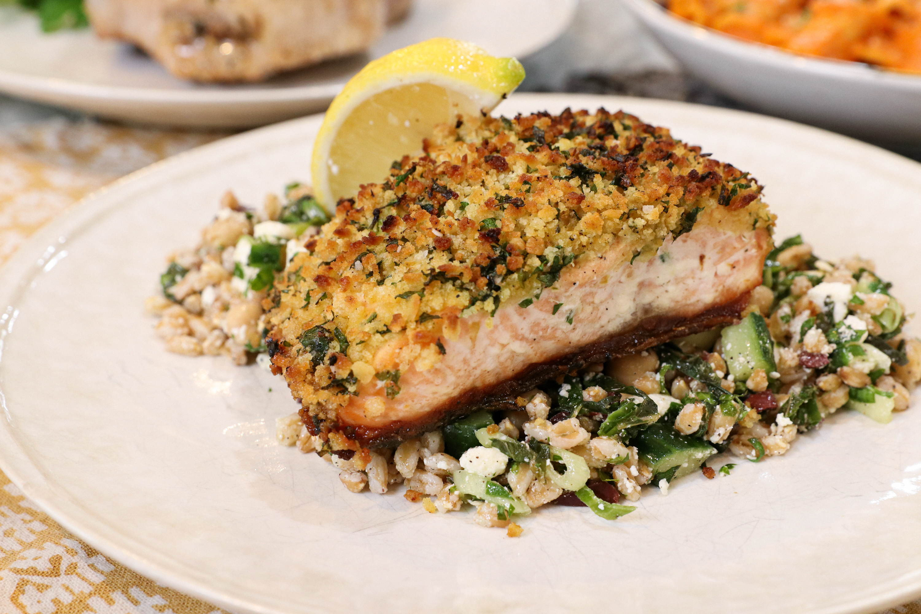Panko-Crusted Salmon