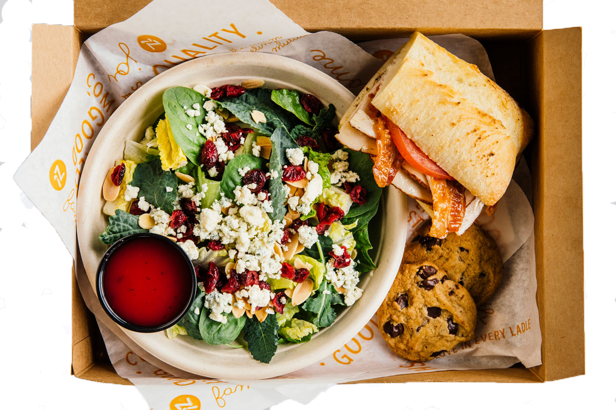 Box Lunch - Salad & Sandwich