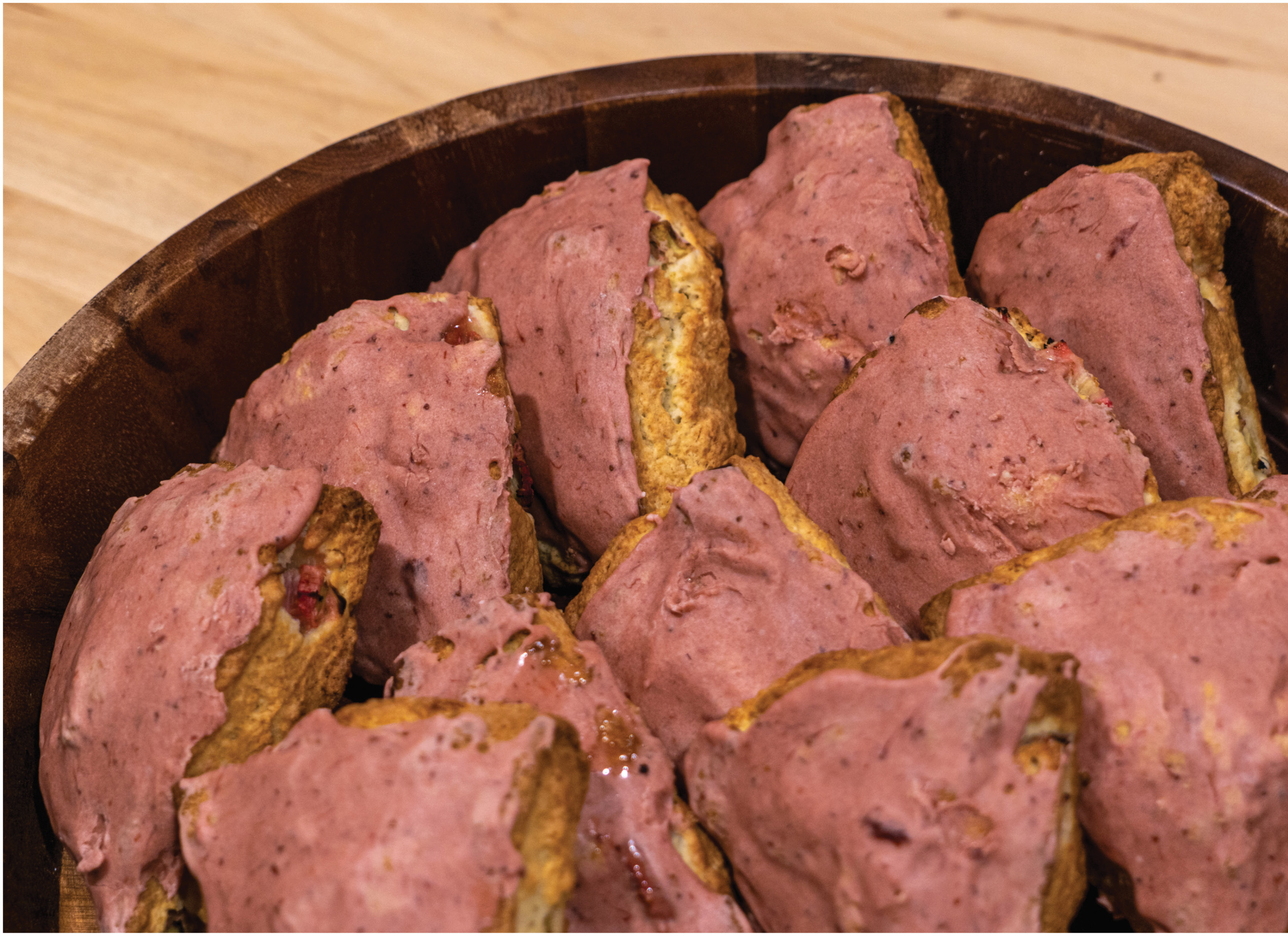 Homemade Honey Almond Scones